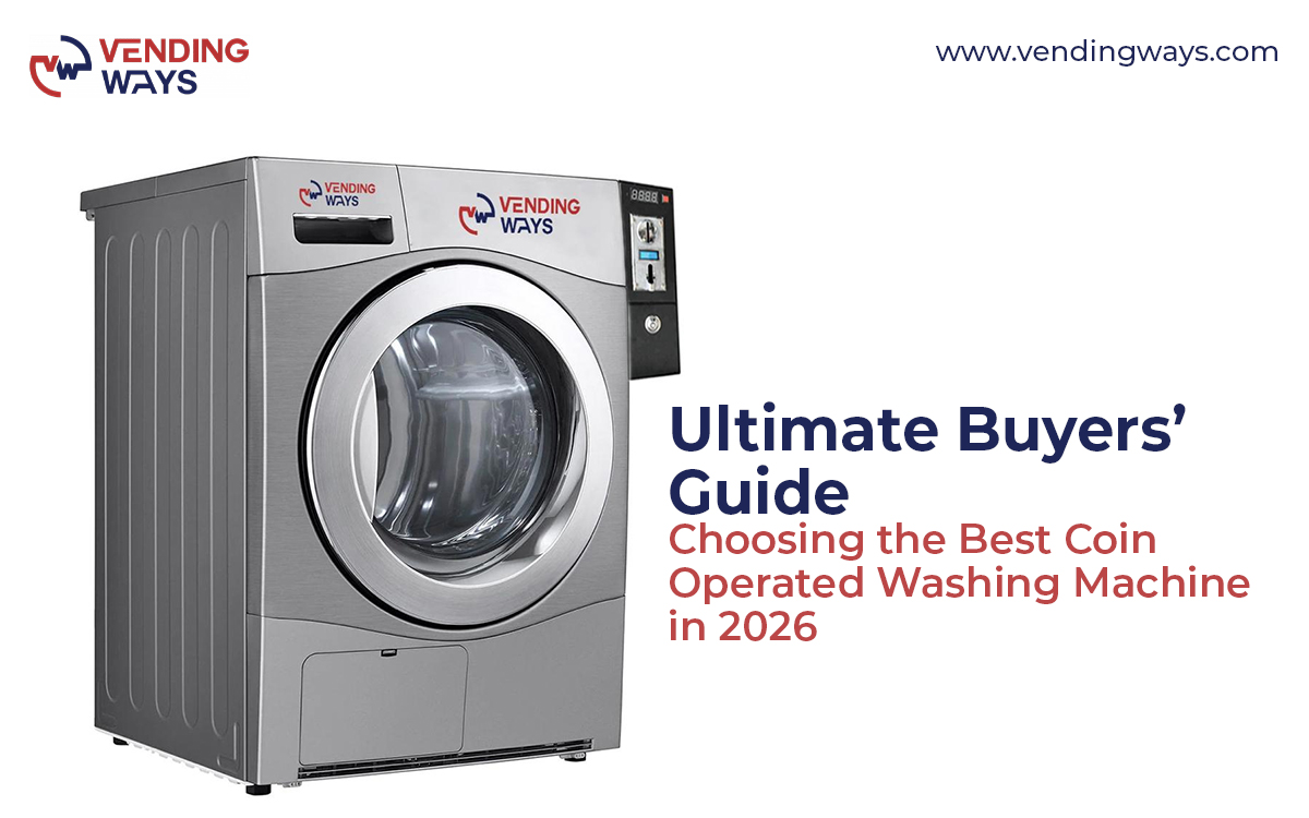 Coin operated laundry equipment | Coin operated washing machine | Coin washer dryer