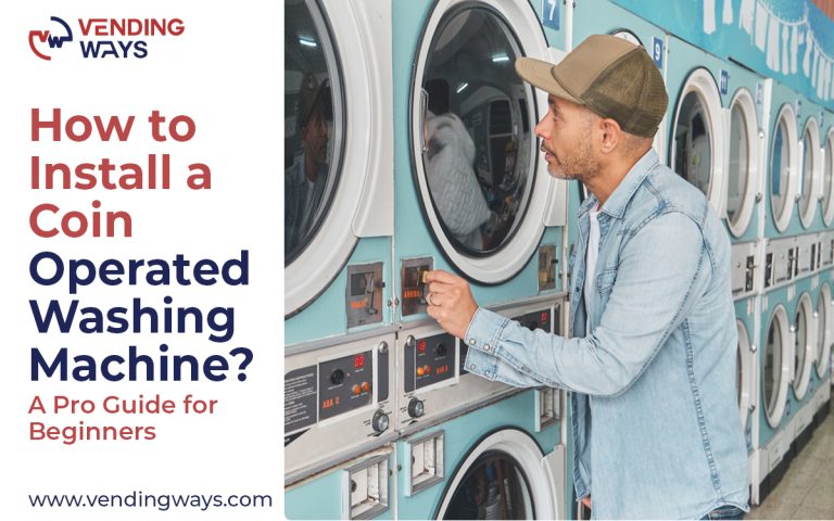 Installing a coin operated washing machine | coin operated laundry business | commercial washing machine coin operated
